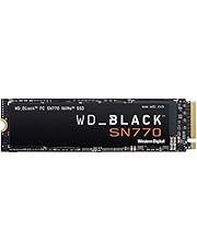 WD_BLACK 2TB SN770 NVMe Internal Gaming SSD Solid State Drive - Gen4 PCIe, M.2 2280, Up to 5,150 MB/s - WDS200T3X0E