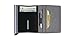 Secrid Slim Wallet, Recycled Stone, Genuine Leather with RFID Protection, Holds up to 12 Cards