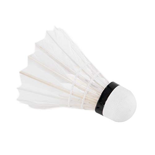 5pcs Goose Feather Shuttlecock Bird White Badminton Ball Game Sport Training Hot CH