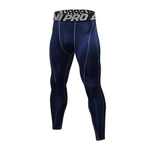LNJLVI Men’s Compression Leggings Base Layer Running Tights Sport Fitness Pants