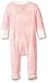 Burt's Bees Baby Baby Organic Toile Zip Sleeper, Cherry Blossom, 3-6 Months