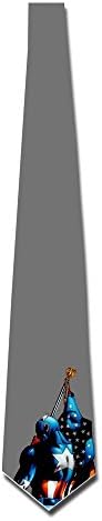 HAAUT Civil War Captain America 3 Mens Custome Skinny Ties