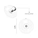 6pcs Suction Cup Holder Shower Bathroom Hooks, Vacuum Heavy Duty the Hook Hangers for Windows Smooth Non Porous Surfaces Glass Kitchen, Amzcooker