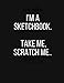 I'm a sketchbook. Take me, scratch me..: sketchbooks art, sketchbook spiral bound 8.5 x 11,sketchboo by sketchbook for artists