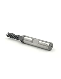 accusizetools   1 4 X 3 8 X 3 4 X 2   1 2 "Grueso Diente M42 8  cobalto Molino de extremo de desbaste de TiAlN, # 1102   0014
