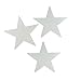 Fun Express - 12" Silver Cardboard Star Decor 12pc for Party - Party Decor - Wall Decor - Cutouts - Party - 12 Pieces primary