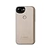LuMee Two Selfie Phone Case, Gold Matte | LED Lighting, Variable Dimmer | Shock Absorption, Bumper Case | iPhone 8+ / iPhone 7+ / iPhone 6s+ / iPhone 6+