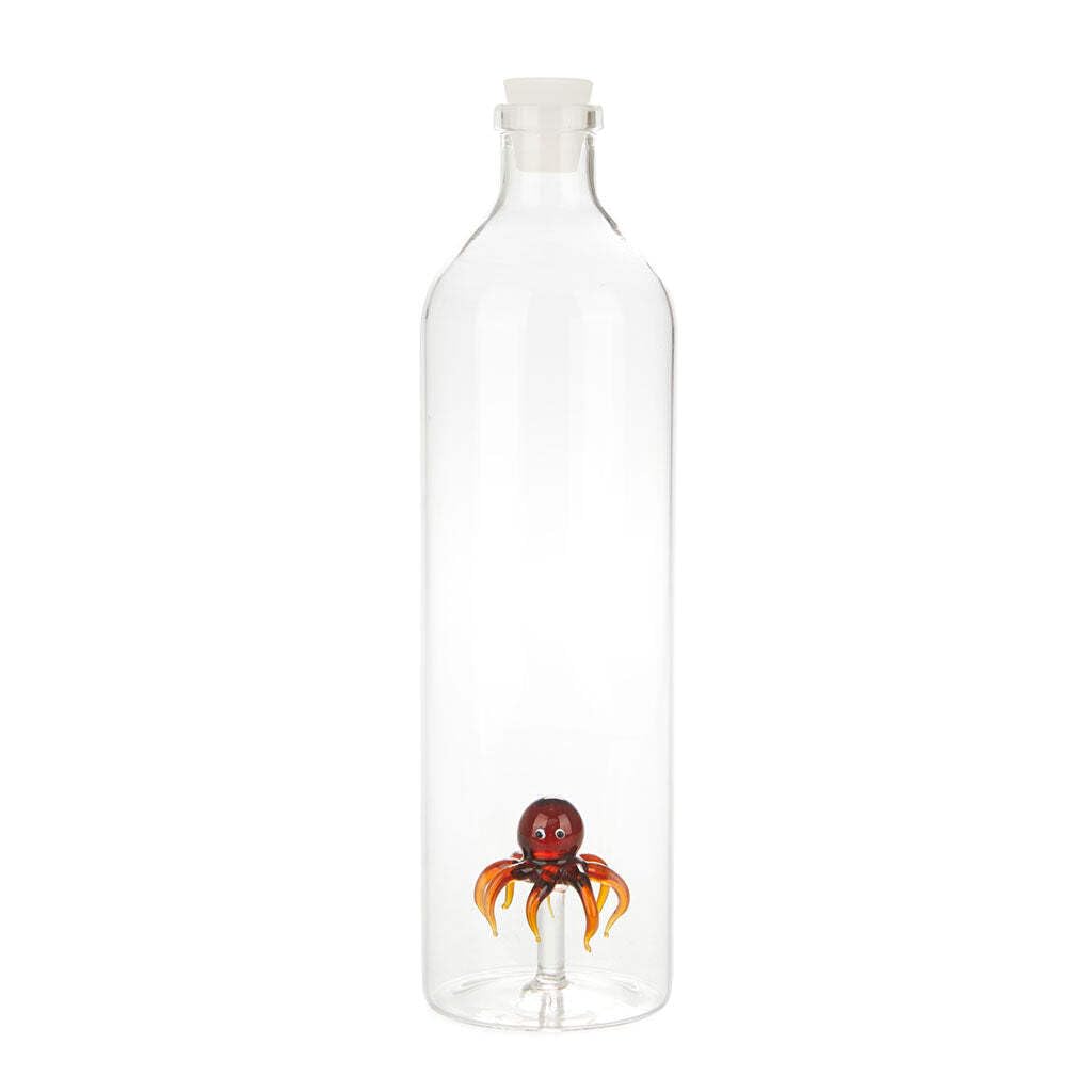 Balvi - Atlantis Octopus glass bottle for water. It contains the figure of an octopus. It includes a