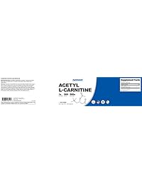 Nutricost acetilo L-CARNITINE (Alcar) 500 gramos – 1000 mg por Servir – Acetyl L-CARNITINE en polvo puro...