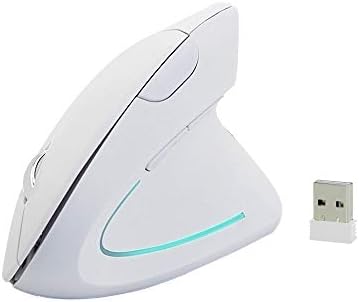 DIGIBLUSKY The 5th Vertical 2.4G Wireless Mouse Ergonomic Optical 800/1200/1600DPI Colorful Led Light Wrist Healing For PC Laptop