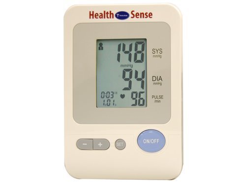Health Sense Fully Automatic Upper Arm Blood Pressure Monitor Zsbp-103 by EASTSHORE