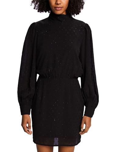 ESPRIT 113EE1E310 Vestito, 001/BLACK, 34 Donna