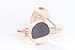 Smooth Round Cufflinks 18K Rose Gold Plated Gift Boxed By Digabi
