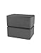 2 Pack 9 inches x 6 inches x 4 inches Black Yoga Blocks - Saver Pack