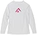 Kanu Surf Girl's Keri UPF 50+ Long Sleeve Rashguard, White, Large (12)