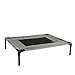 KOPEKS - Elevated Indoor Outdoor Portable Bed - Medium Size Grey Color