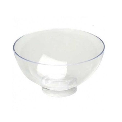 Fineline Settings 6208-CL, 2 Oz. Clear Plastic Tiny Bowls, Disposable Catering Cold & Hot Food Dessert Sauce Serving Bowls (200)