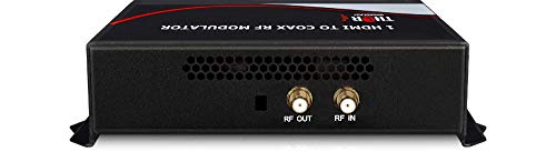 Networked HDMI HD Video to Coax Digital RF Modulator with Closed Captioning