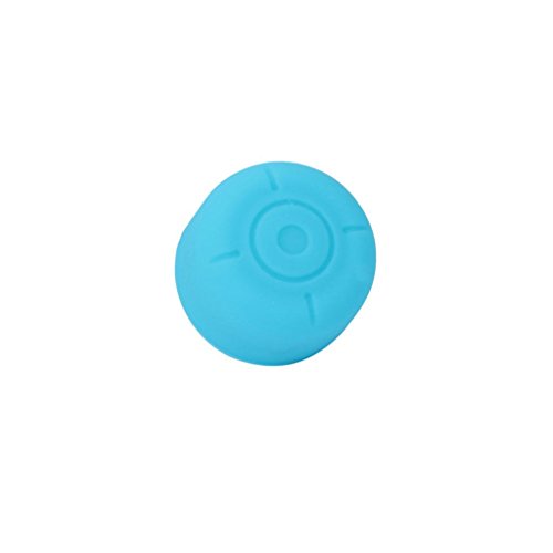 Coohole Colorful 1 Pairs Silicone Gel Thumb Grips Caps For Nintendo Switch Controller (Blue)