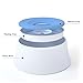 Dog Water Bowl with Floating Disk Spill Proof Water Bowl, WishLotus Anti-Overturn/Anti-Dust/Anti-Choking Anti-Overflow Bowl to Slow Down Drinking Speed for Dogs and Cats,40 oz (Blue)