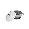 MasterClass-MCMCRD20GRY-Lightweight-Casserole-Dish-with-Lid-Induction-HobOven-Safe-Cast-Aluminium-Ombre-Grey-25-Litre20-cm MasterClass Small Casserole Dish with Lid, Lightweight Cast Aluminium, Induction Hob and Oven Safe, Grey Ombre, 2.5…