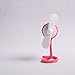 MasterPal Clearance Sale Telego Fan (Pink): Small Portable Aroma Diffuser Fan Rechargeable Battery Operated, Pesonal Desk Fan, Easy To Fix Tail Design