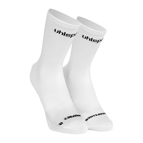 uhlsport Herren Id Only Tolerance Sport-Socken, Weiß/schwarz/mehrfarbig, 31-35 EU