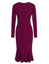 Homeyee B242 - Vestido de peluche para mujer