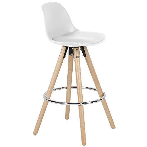 Barhocker,4er Set Barstuhl,Bistrohocker,Küchenstühle,Eisen Barhocker,einfache Montage, Industrie-Design, für Esszimmer… – Bild 8