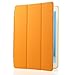 BESDATA Ultra Thin Magnetic Smart Cover [Auto Wake/Sleep Function]& Translucent Back Case for 2013 iPad Air + Screen Protector + Cleaning Cloth + Stylus (Orange)
