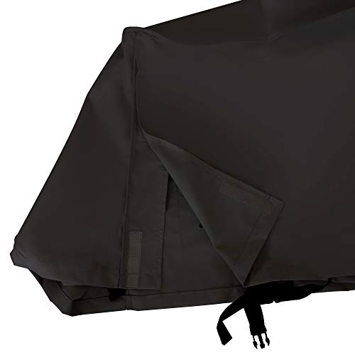 NEXTCOVER Universal Generator Cover-600D Canvas Heavy Duty Waterproof Fade Resistant, Fits Generator Up to 26" Long and 20" Wide and 20" High,Black Color,N21G810A - Thumbnail 3