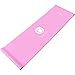 Belus Extra Long Exercise Band Pink - 6.5 ft Flat Resistance Bands. Includes Carry Bag, Video Download and Digital Guides. Versatile Home Fitness Equipment.