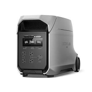 EcoFlow DELTA 3 Ultra Plus ポータブル電源 3,072Wh 家庭用蓄電池 大容量 出力3000W (サージ6000W) 2.4時間満充電