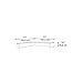Bush Business Furniture Series C Reception L-Shelf in Hansen Cherry