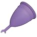 Hengsong Reusable Feminine Protection Cup Menstrual Cup 12 Hours (big, purple)