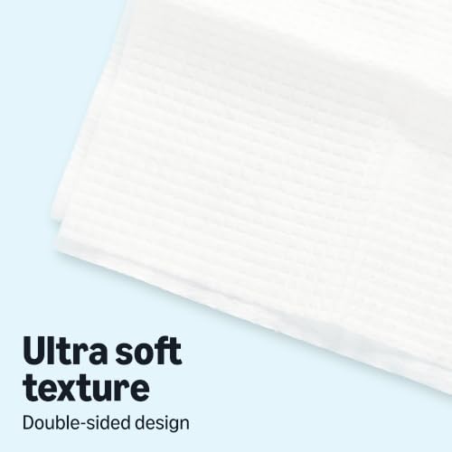 Amazon Essentials XL Dry Face Towels, Ultra Soft, Disposable, Dermatologically Tested, 10 photo 9