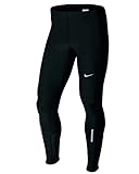 Nike Men's Dri-Fit Tech Running Tights-Black