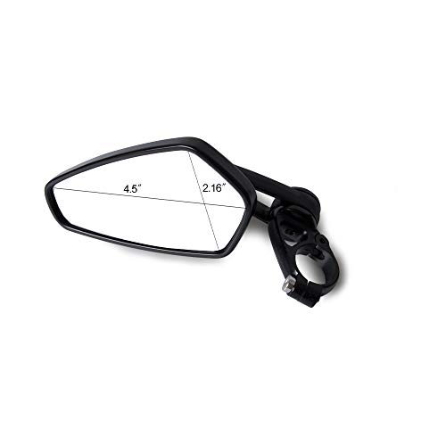 Universal motorcycle bar end mirror review mirror for most motorcycle - Thumbnail 2