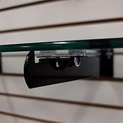 Black Center Shelf Rest Clip & Rubber Cushion for