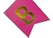 Keira Prince Happy Birthday Banner, Hot Pink, Pastel Pink, White & Gold Party Decorations, Unique Bunting Flag garland