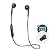 Bluetooth Running Headphones, Wireless V4.1 Sports Sweatproof Earphones Noise Cancelling Earbuds for Gym Built-in Mic Compatible iPhone X/8/7/6, Samsung S9/S8 Note 8/7 and Android Smartphones (Black)