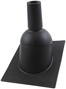 Perma Boot 312-2 BLK New OEM Plumbing Vent Boot for New Construction, 2-Inch Fits 2-Inch PVC Pipes, Black