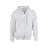 Gildan Heavy Blend Unisex Adult Full Zip Hooded Sweatshirt Top
