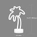 HONGM Coconut Palm Tree Neon Signs LED Neon Light Sign with Holder Base Battery Powered/USB for Party Supplies Table Decoration Seasonal Home Decor Children Kid Gift