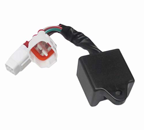 CDI Box Module for Replacing Yamaha YFM 250 Bear Tracker 1999-2000 ATV/UTV Capacitor Discharge Ignition Part# 27-15408, 15-408 OE# 4BD-85540-10-00