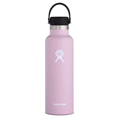 Hydro Flask Standard Mouth Water Bottle, Flex Cap - 21 oz, Lilac