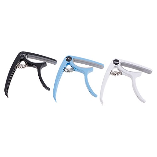 JAGENIE Premium Guitar Capo Quick Change Trigger Clamp for Acoustic Electric 12 String