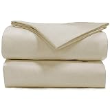 AB Lifestyles | Essentials 200TC Camper Sheet Sets (Ivory) (BUNK 34x75)