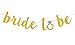 Dirty 30 Gold Glitter Miss to MRS Banner and Bride to BE Banner for Bachelorette Engagement Wedding Party Bridal Showers Party Decorations