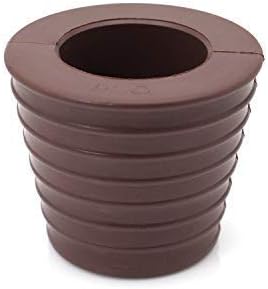 DGQ Patio Umbrella Cone Umbrella Wedge Plug for Patio Table Hole Opening 2-2.5 Inch (Brown)